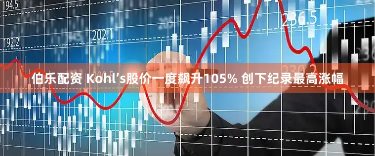 伯乐配资 Kohl’s股价一度飙升105% 创下纪录最高涨幅